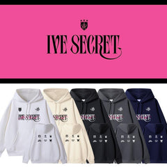 IVE Secret Printed Pullover Hoodie