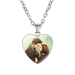 Twilight Heart Pendant Necklace