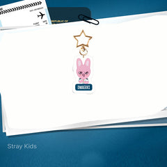 SKZ Flight Attendant Acrylic Keychain
