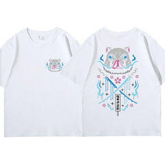 Unisex Anime Cotton Loose Casual Summer T-shirt