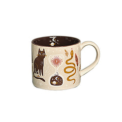Cute Graffiti Magic Cat Mug
