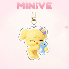 MINIVE Cartoon Keychain Acrylic Pendant