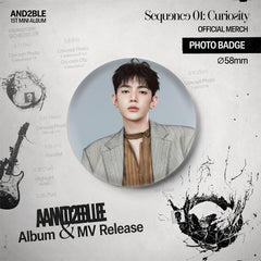 "Sequence 01 Curiosity" Trailer Photo Badge Keychain
