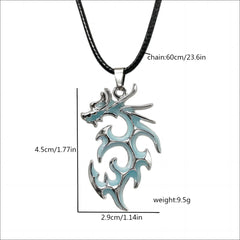 Trendy Luminous Flame Dragon Necklace