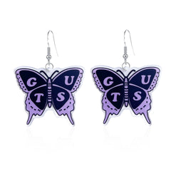 Olivia Acrylic Butterfly Earrings