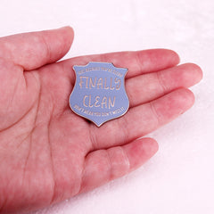 Taylor Lyrics Brooch Badge