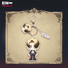 EN Cartoon Keychain Acrylic Pendant