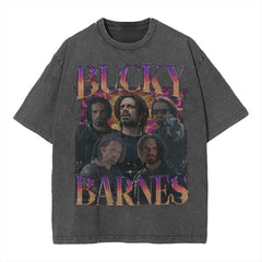 Unisex Retro Bucky Yelena Washed Loose Top