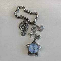 Star Shaped Watch Keychain Pendant⭐️