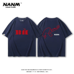 KPOP HELLO MONSTER Logo Printed T-Shirt