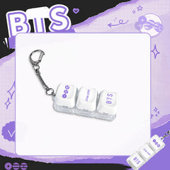 "ARIRANG" Pressable Keycap Pendant Keychain