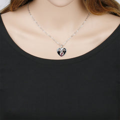 Twilight Heart Pendant Necklace
