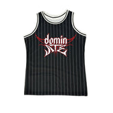 Kpop Stripe Sports Domin8 Printed T-shirt Vest