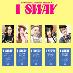 I SWAY STARRIVER Bonus Photocard Set