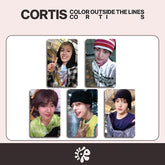 KPOP "COLOR OUTSIDE THE LINES" Bonus Photocard
