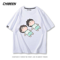 Unisex Anime Pattern Short Sleeve T-Shirt
