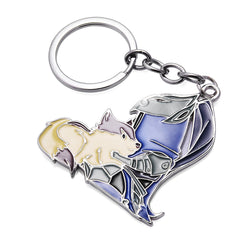 Game Metal Keychain Necklace