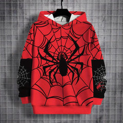 Spider Digital Print Cosplay Hoodie