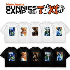 NJZ Bunnies Camp Poster T-shirt Top