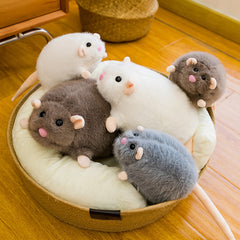 Fancy Rat Plush Toy Ornament Doll