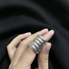 Cortis Member Name Commemorative Ring
