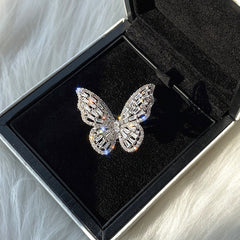 Hollow Butterfly Ring