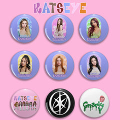 KATSEYE Ganrly Brooch Badge