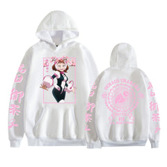 Unisex Anime OCHACO Printed Casual Hoodie
