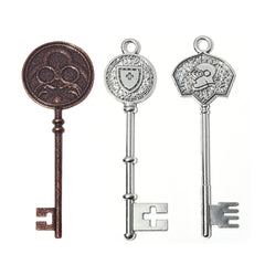 Retro Game Key Props Metal Pendant