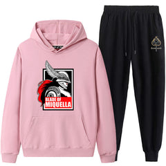 Unisex Game Casual Hoodie Sports Sweatpants Two-piece Set
