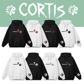 Put Your Phone Down Logo Print Pullover Hoodie