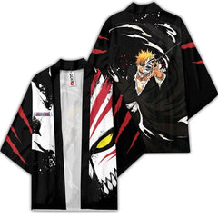 Kurosaki Ichigo Cos Cardigan Kimono Cape