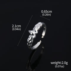 Anime Flower Bud Ring