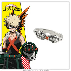 Trendy Anime Element Ring