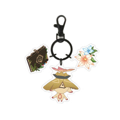 Game Keychain Pendant Stand Hanging Ornaments