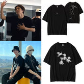 Haechan Jaemin Same Cotton Printed T-shirt