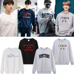 BAEKHYUN Chanyeol Loose Sweatshirt Top