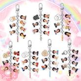 EN- String Acrylic Pendant Keyring