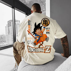 Men's and Women's Goku Anime Print T-Shirt