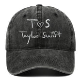 Taylor Embroidered Washed Baseball Cap