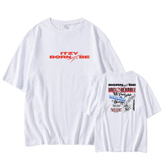 BORN TO BE Graphic Short-sleeved T-shirt