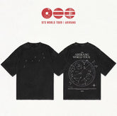 BANGTAN Constellation Graphic Cotton T-shirt