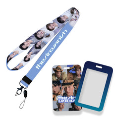 EN Acrylic Pendant Card Holder Lanyard