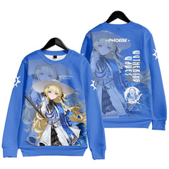 Unisex Game Digital Print Crew Neck Sweatshirt