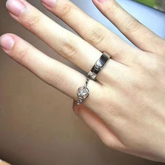 Chic Kpop Stay Letter Open Ring