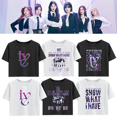 SHOW WHAT I HAVE WORLD TOUR Girls Crop T-shirt