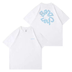 SKZ World Tour RUN IT Printed Short-sleeved T-shirt