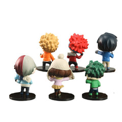 6 Anime Figures Toy Ornament Set