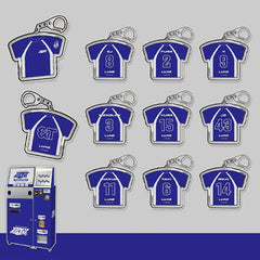 NICHOLAS TAKI YUMA Jersey Acrylic Pendant Keychain