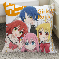 Bocchi Throw Pillow Gift